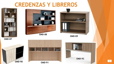 Archiveros y credenzas — hoja 22 del Catálogo General 2026 de Office Mochis