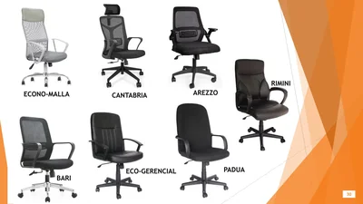 Sillas de oficina — hoja 30 del Catálogo General 2026
