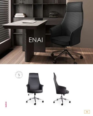 Sillas de oficina — hoja 54 del Catálogo General 2026