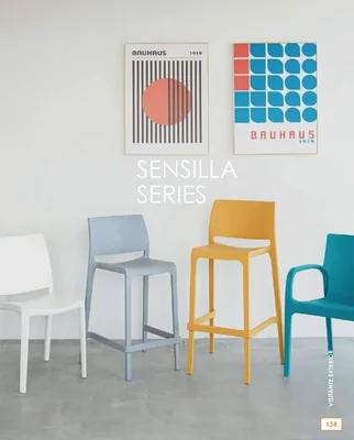 Muebles de exterior — hoja 138 del Catálogo General 2026