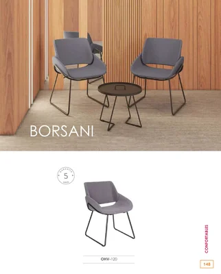Sillones y salas — hoja 148 del Catálogo General 2026 de Office Mochis