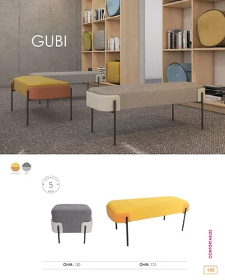 Sillones y salas — hoja 150 del Catálogo General 2026 de Office Mochis