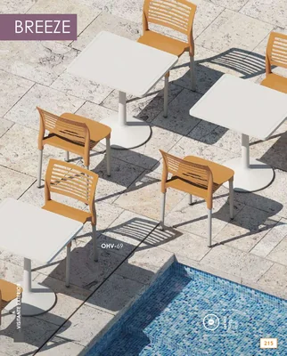 Muebles de exterior — hoja 215 del Catálogo General 2026