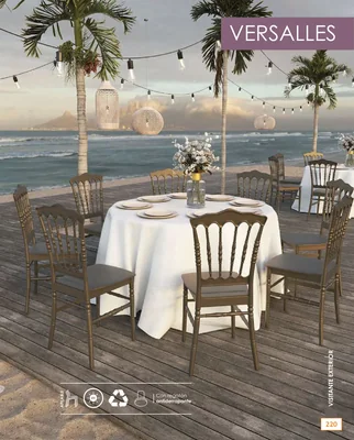 Muebles de exterior — hoja 220 del Catálogo General 2026