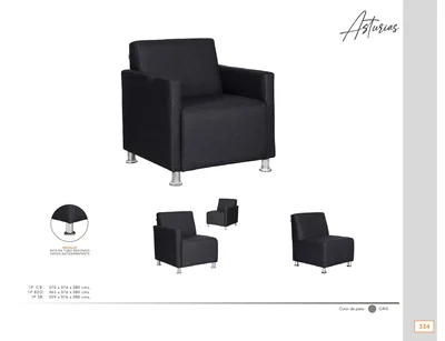 Sillones y salas — hoja 334 del Catálogo General 2026