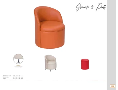 Sillones y salas — hoja 352 del Catálogo General 2026